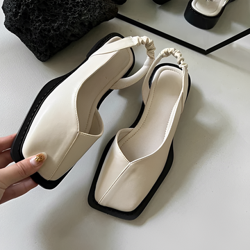Eileen - Elegant Square Toe Footwear