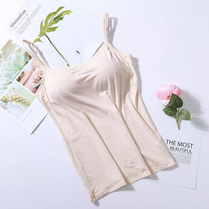 Ellaine – Tank Top with Built-in Bra for women