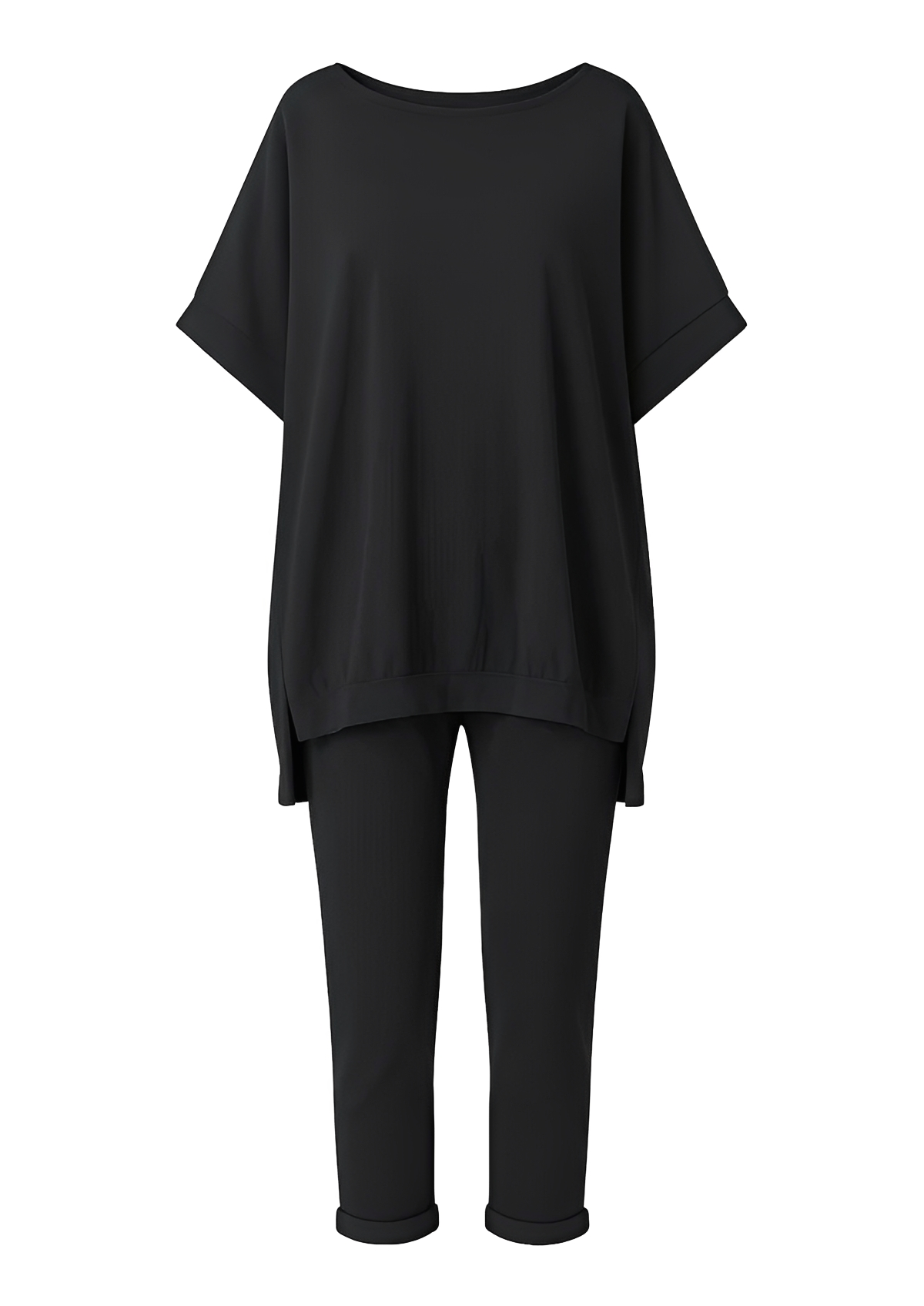 Samuella - Casual Loose-Fit Pants Set