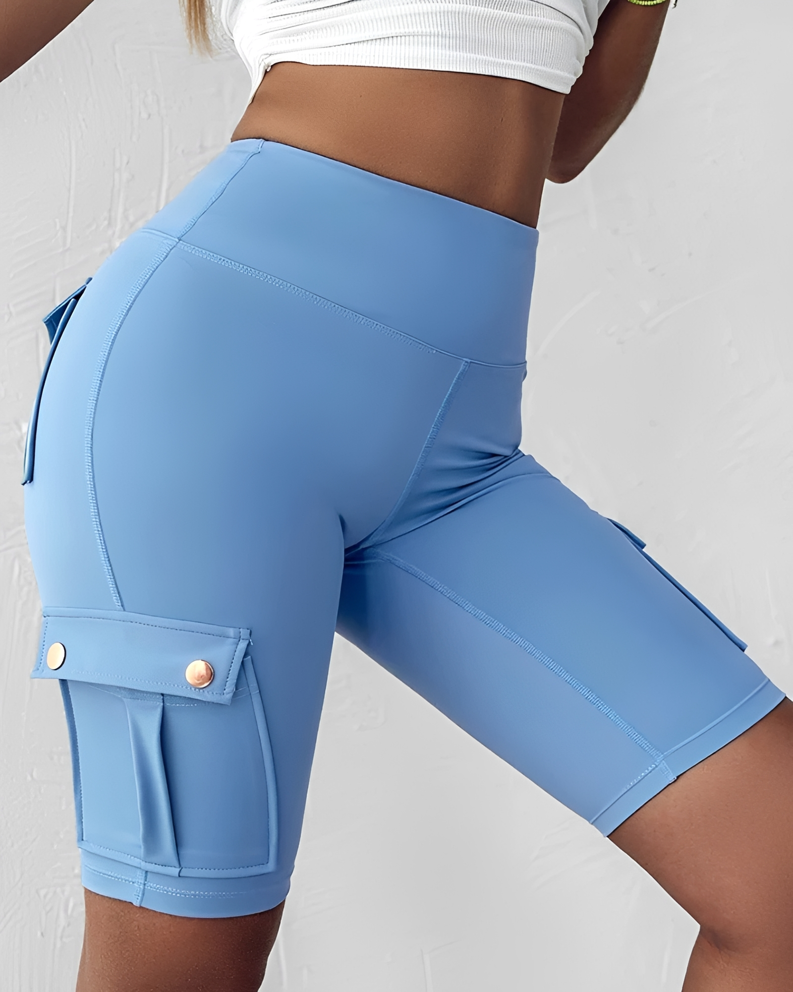 Judy - Easygoing High-Waist Shorts