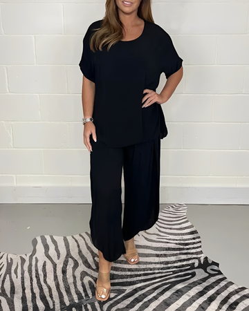 Verley - Relaxed Loose-Fit Pants Set