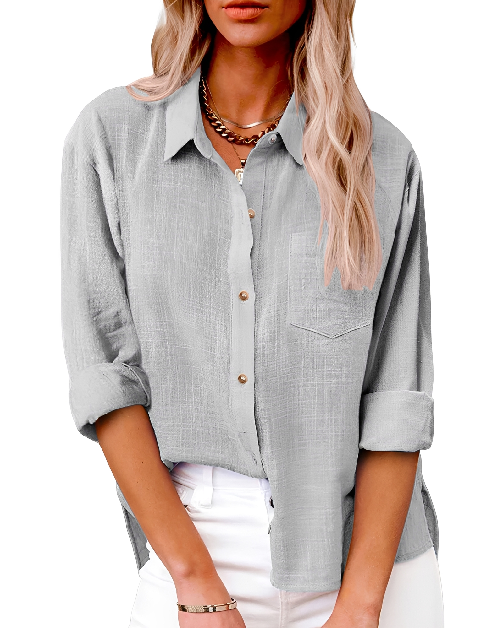 Massima - Modern Button-Down Shirt