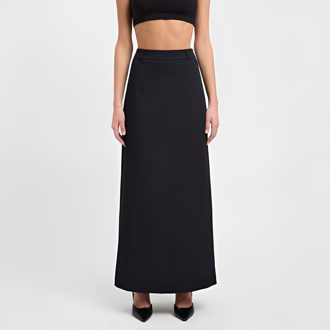 Alita - Chic long skirt with slit