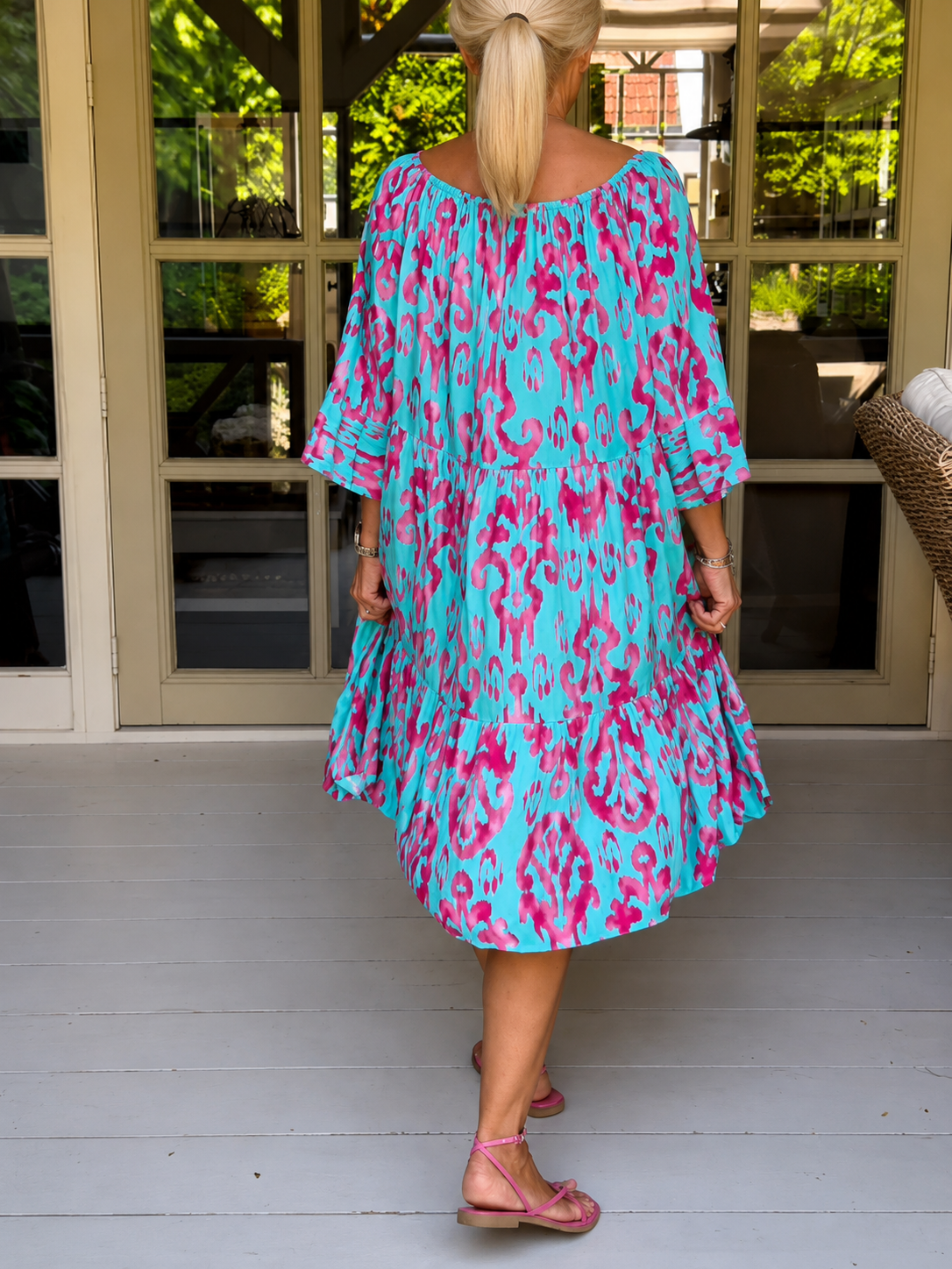 Vishay - Relaxed Loose Midi Dress