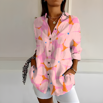 Eleanor - Contemporary Button Down Blouse