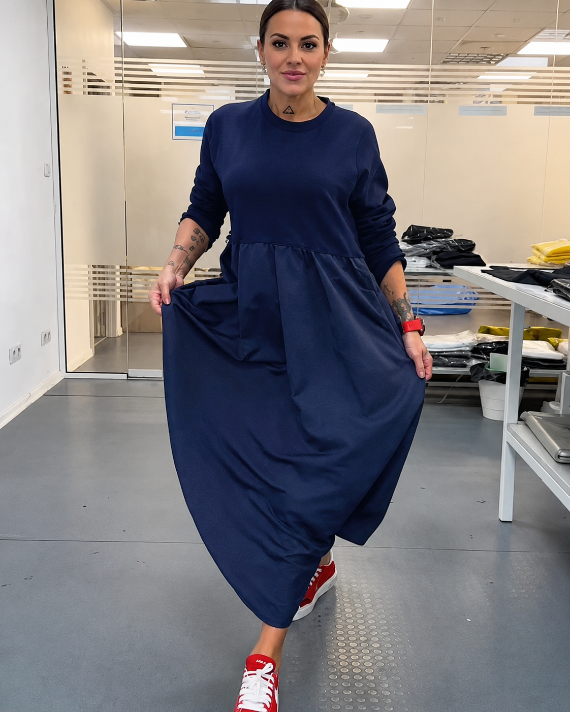 Imelda - Casual Round Neck Dress