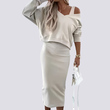 Elsie - Trendy Two-Piece Dress Set