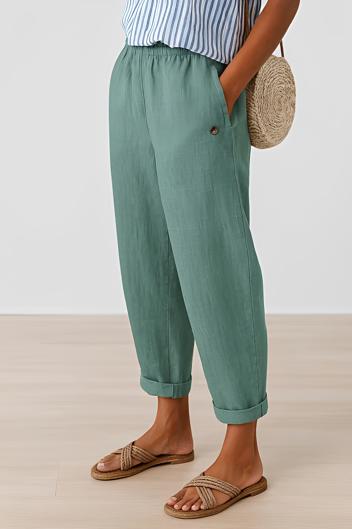 Yunie - Everyday Stretch Waist Pants