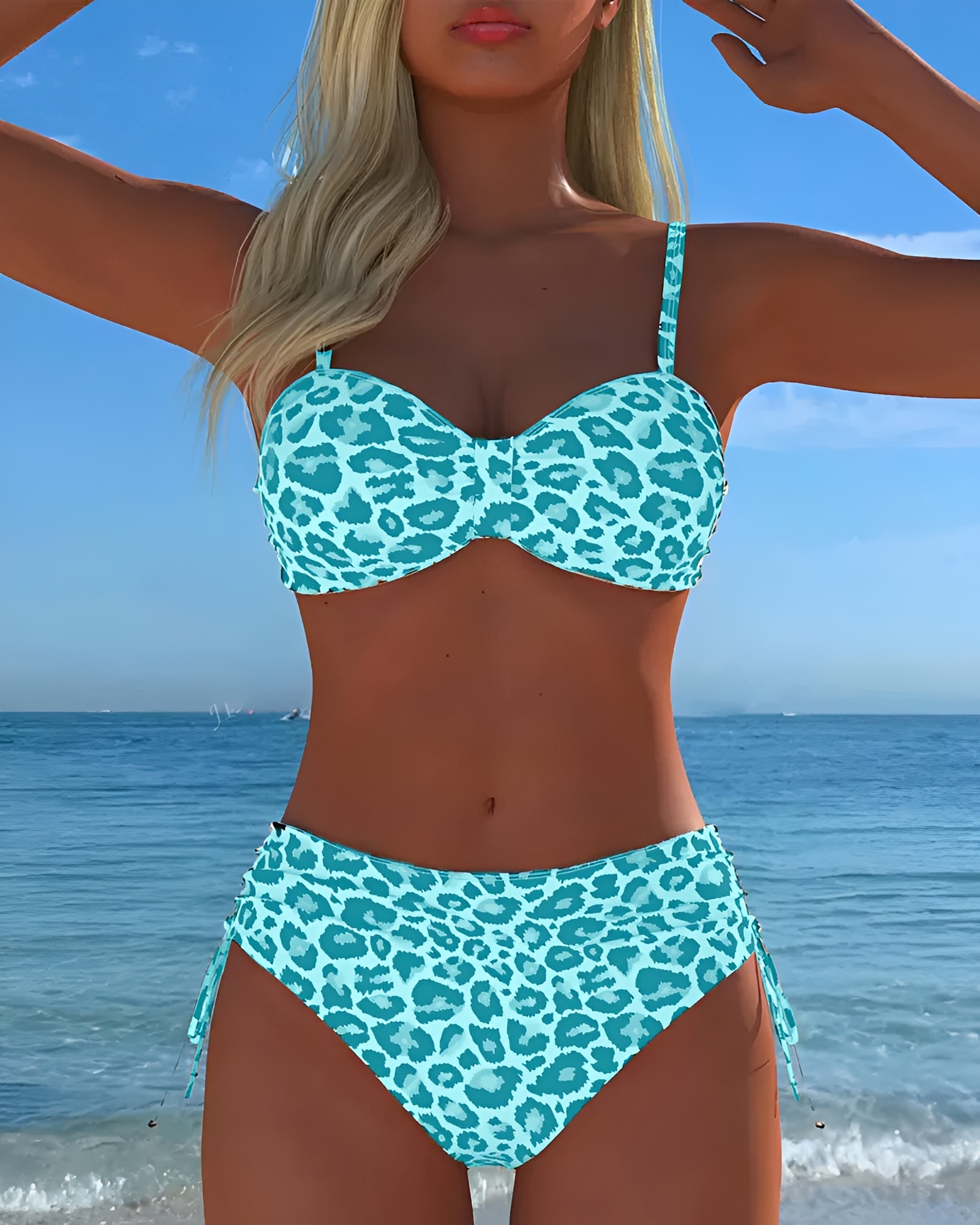 Kelsie - Trendy Two Piece Swimsuit