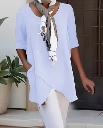 Marcia - Stylish Round Neck Shirt
