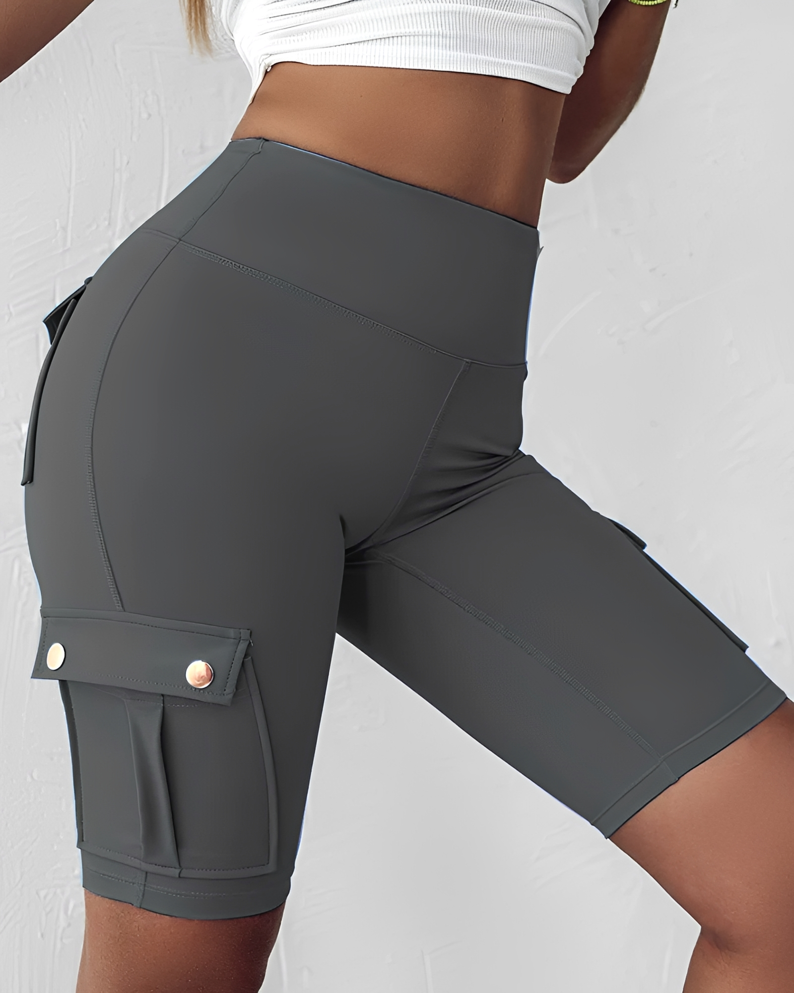 Judy - Easygoing High-Waist Shorts