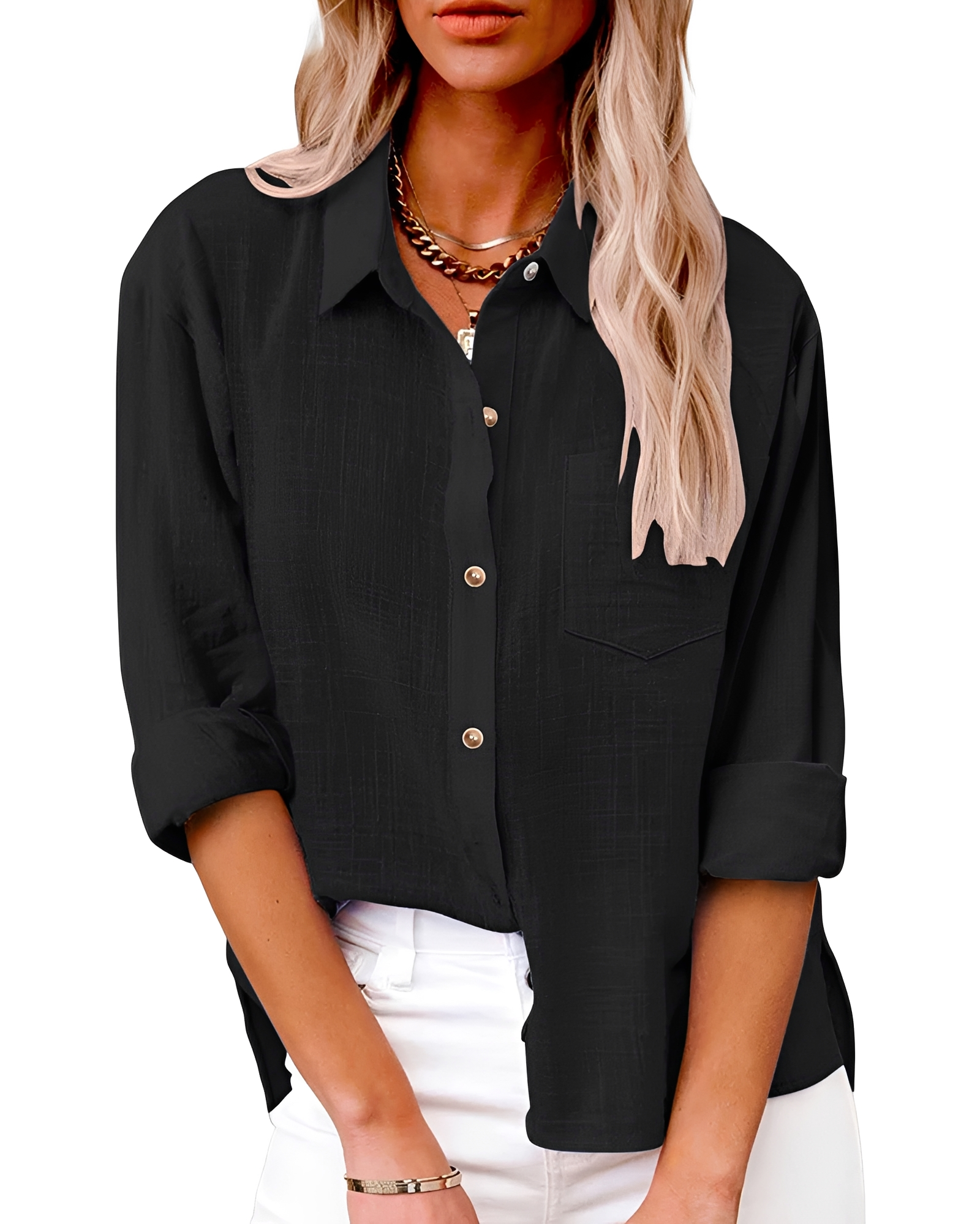 Massima - Modern Button-Down Shirt