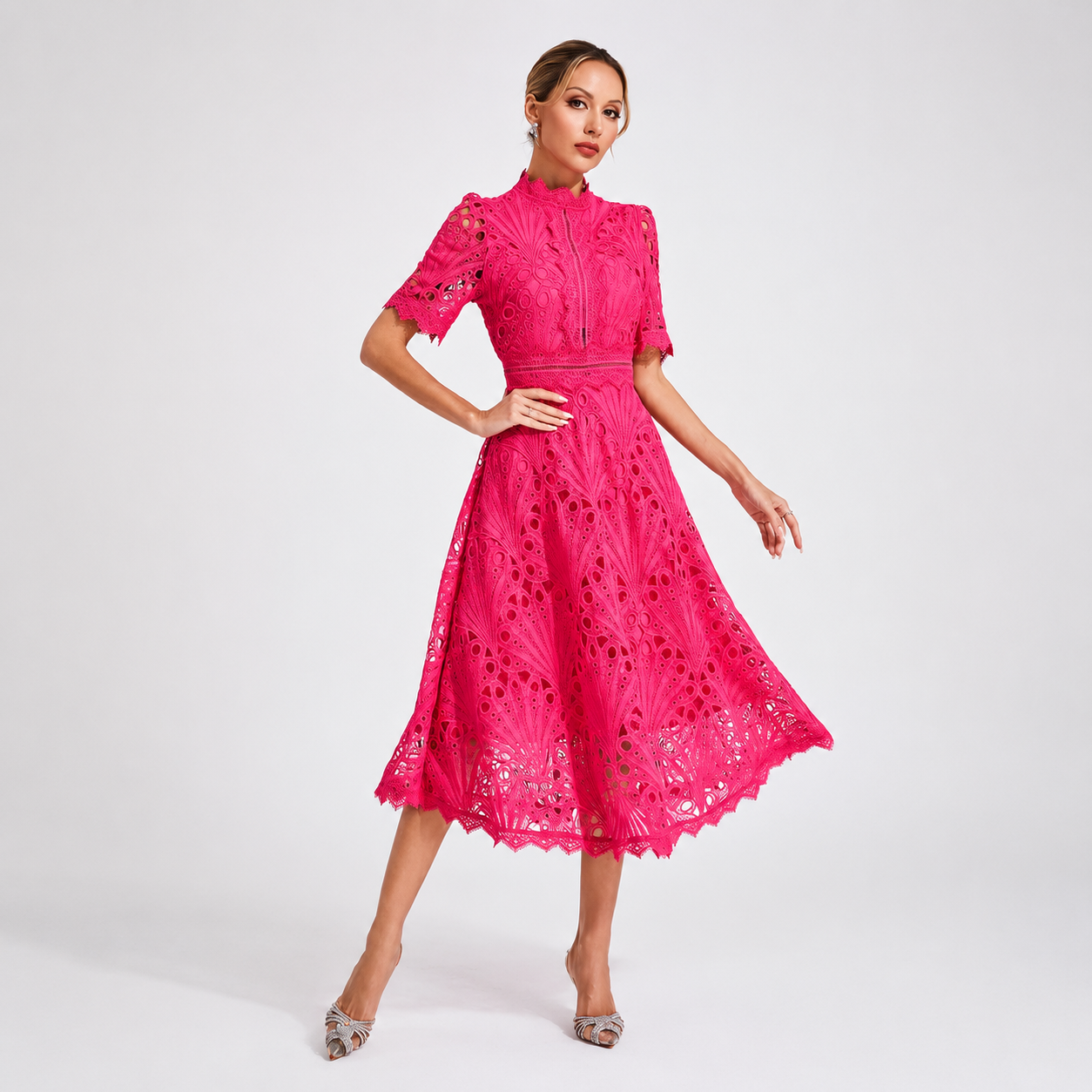 Hallie - Stylish Mid-Length Dress