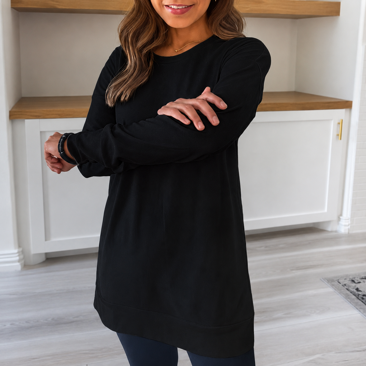 Magali - Stylish Round Neck Top
