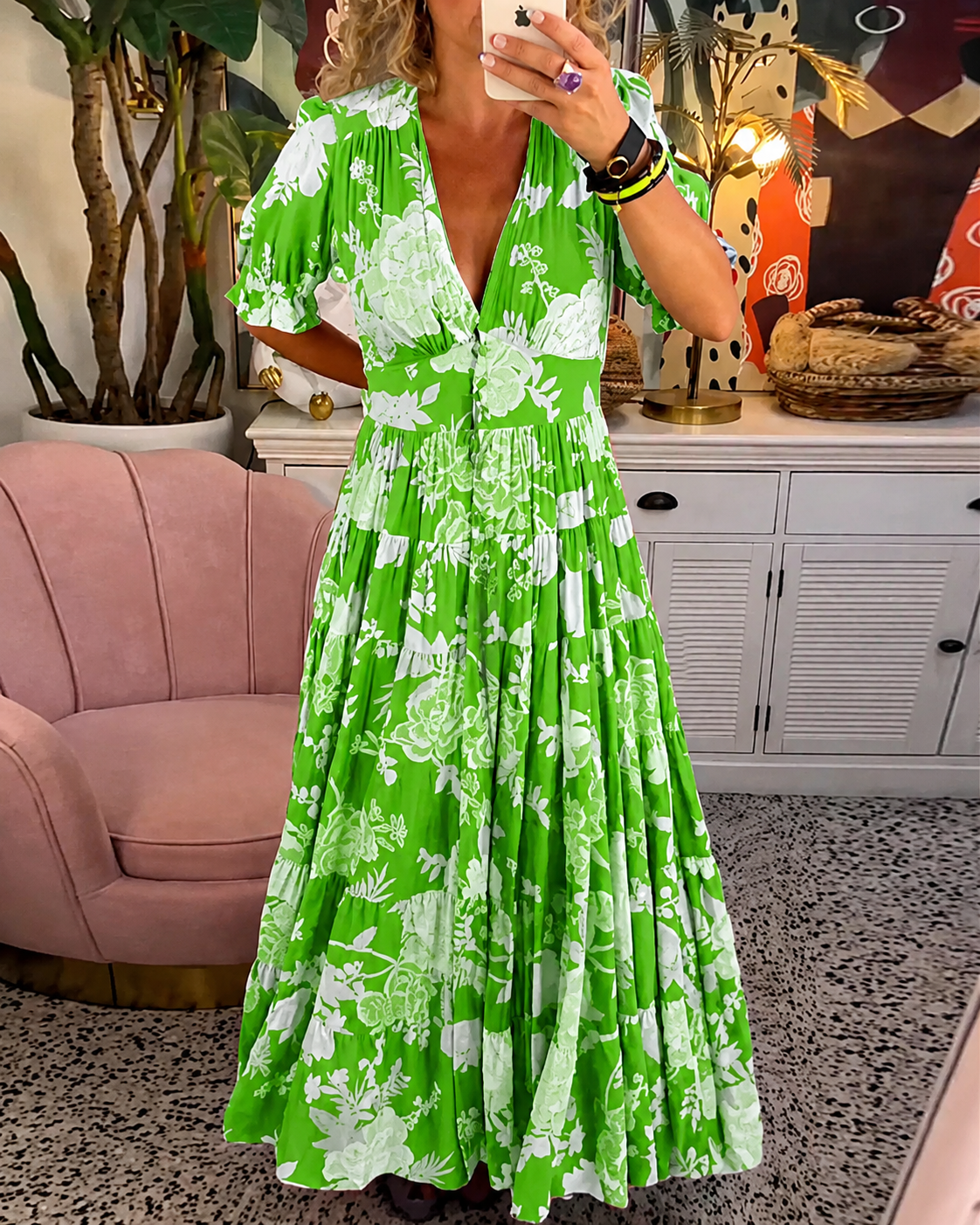 Juliette - Trendy Flowing Dress