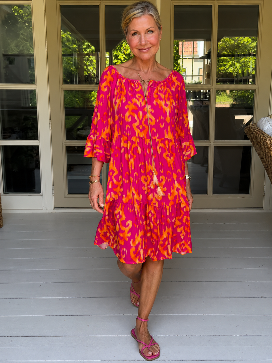Vishay - Relaxed Loose Midi Dress