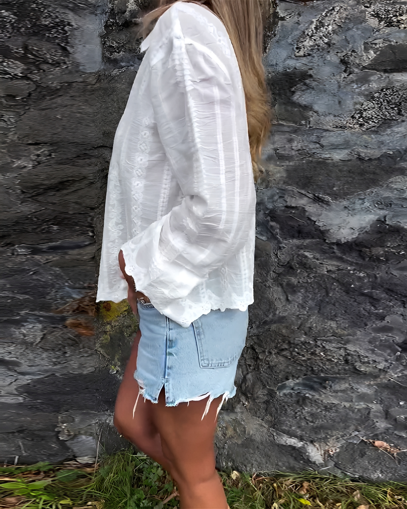 Sumayah - Trendy Embroidered Shirt