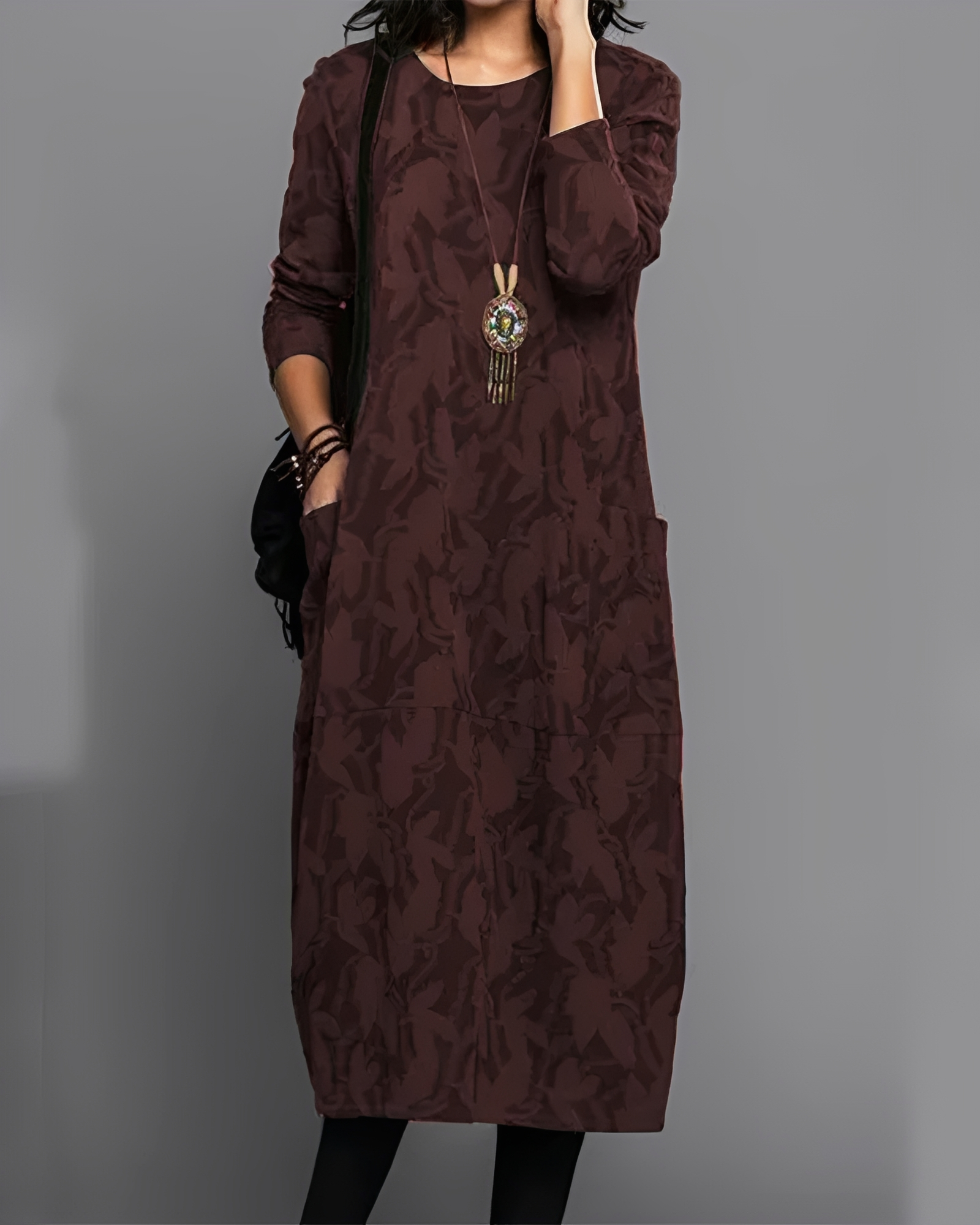 Brittany - Chic Mid-Length Dress