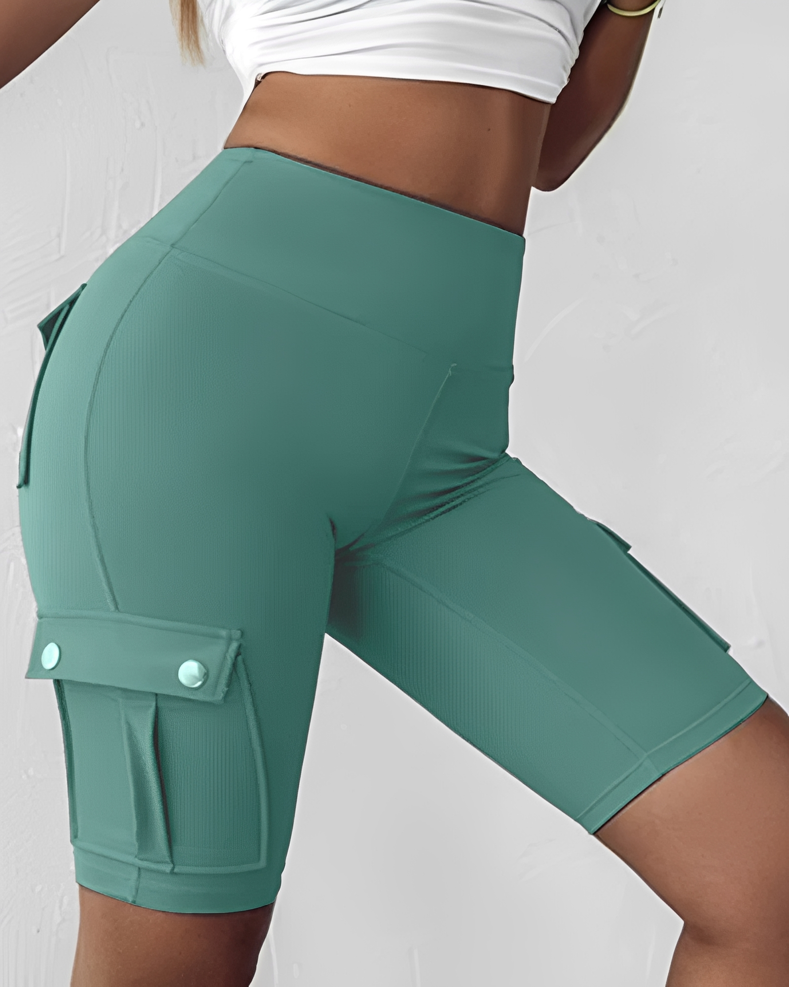 Judy - Easygoing High-Waist Shorts