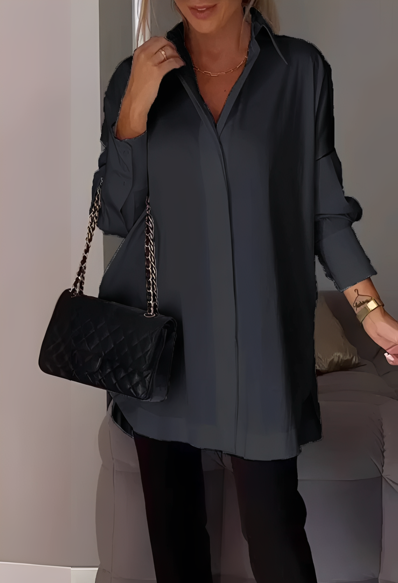 Lauren - Stylish Long-Sleeved Shirt