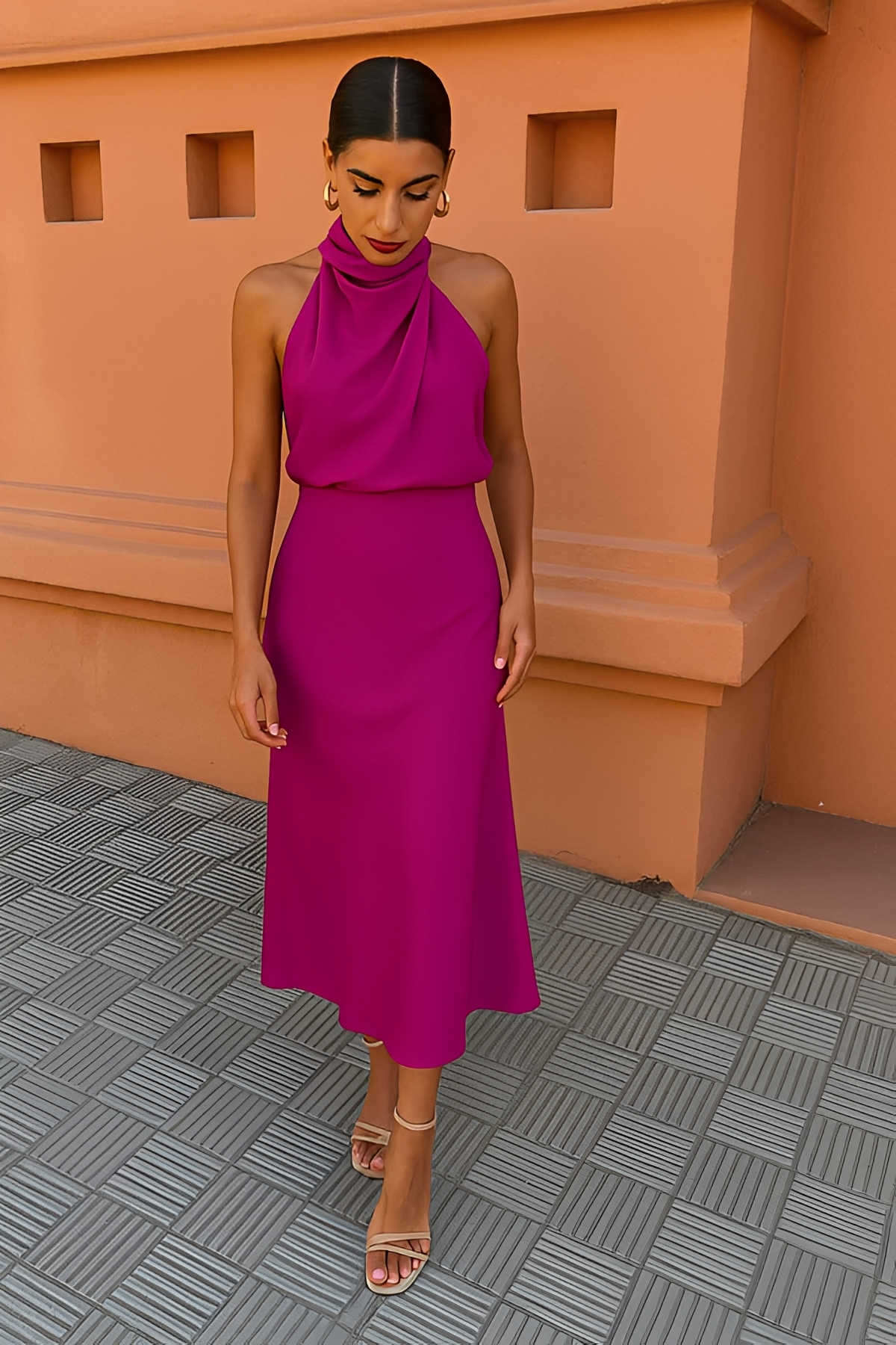 Selina - Fashionable Sleeveless Dress