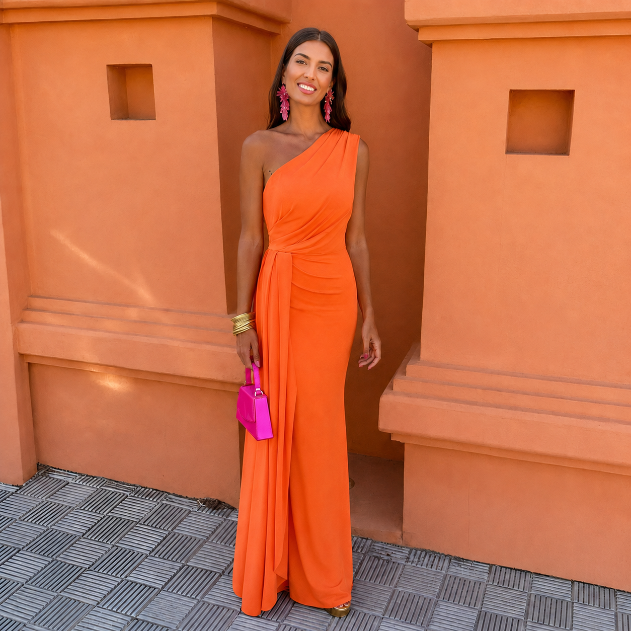Mallory - Chic One Shoulder Dress