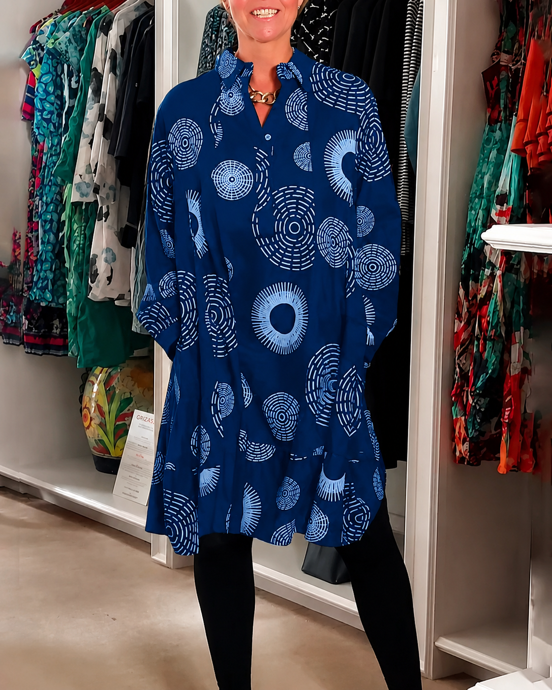 Sharonda - Trendy Loose Fit Dress