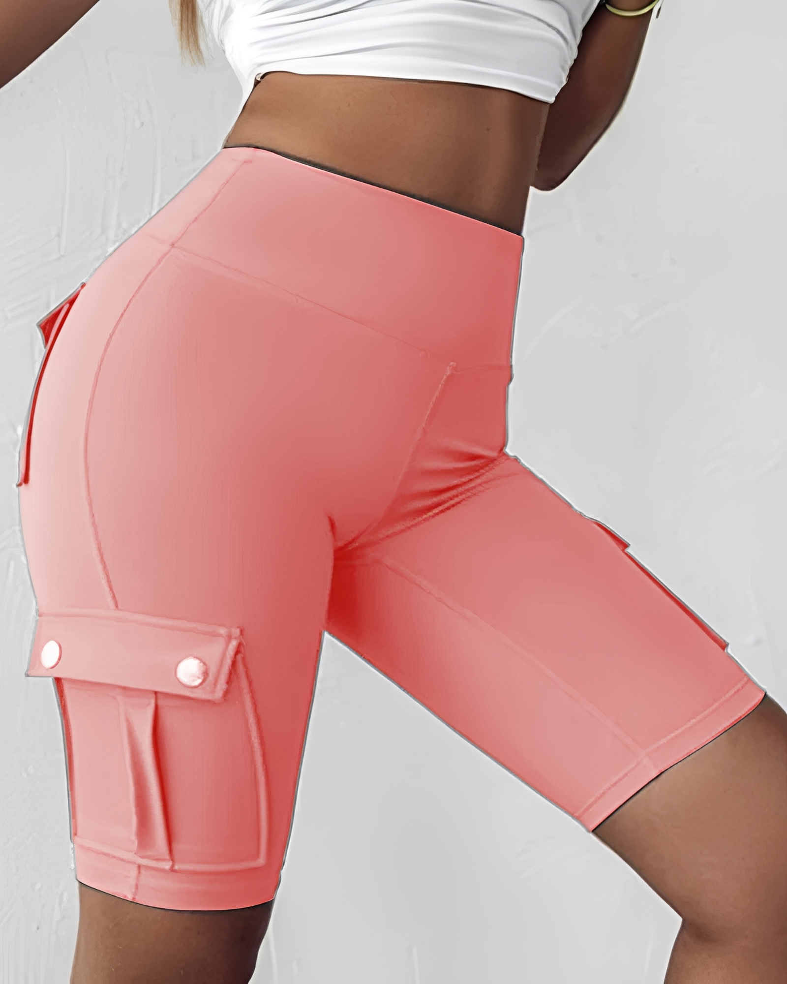 Judy - Easygoing High-Waist Shorts