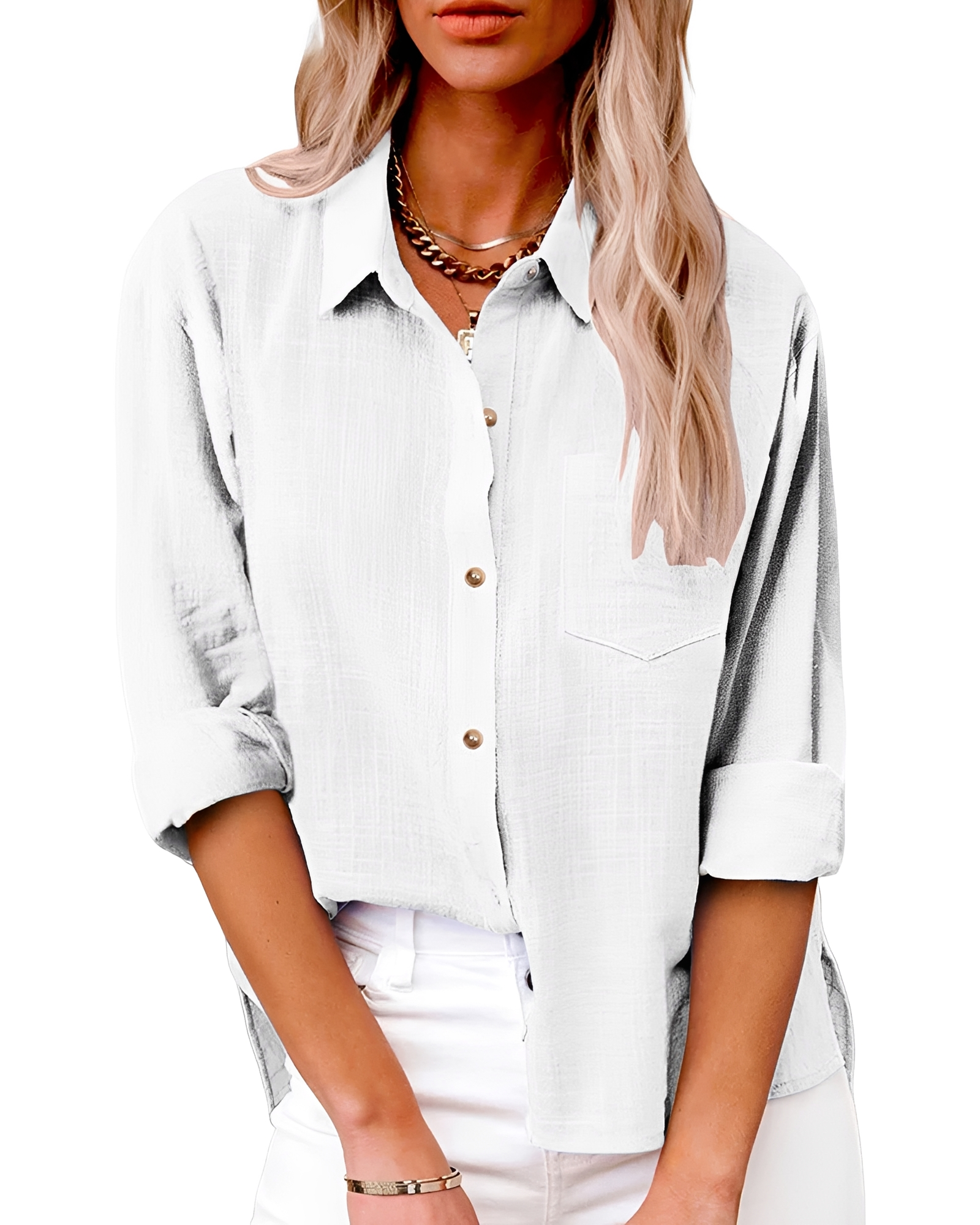 Massima - Modern Button-Down Shirt