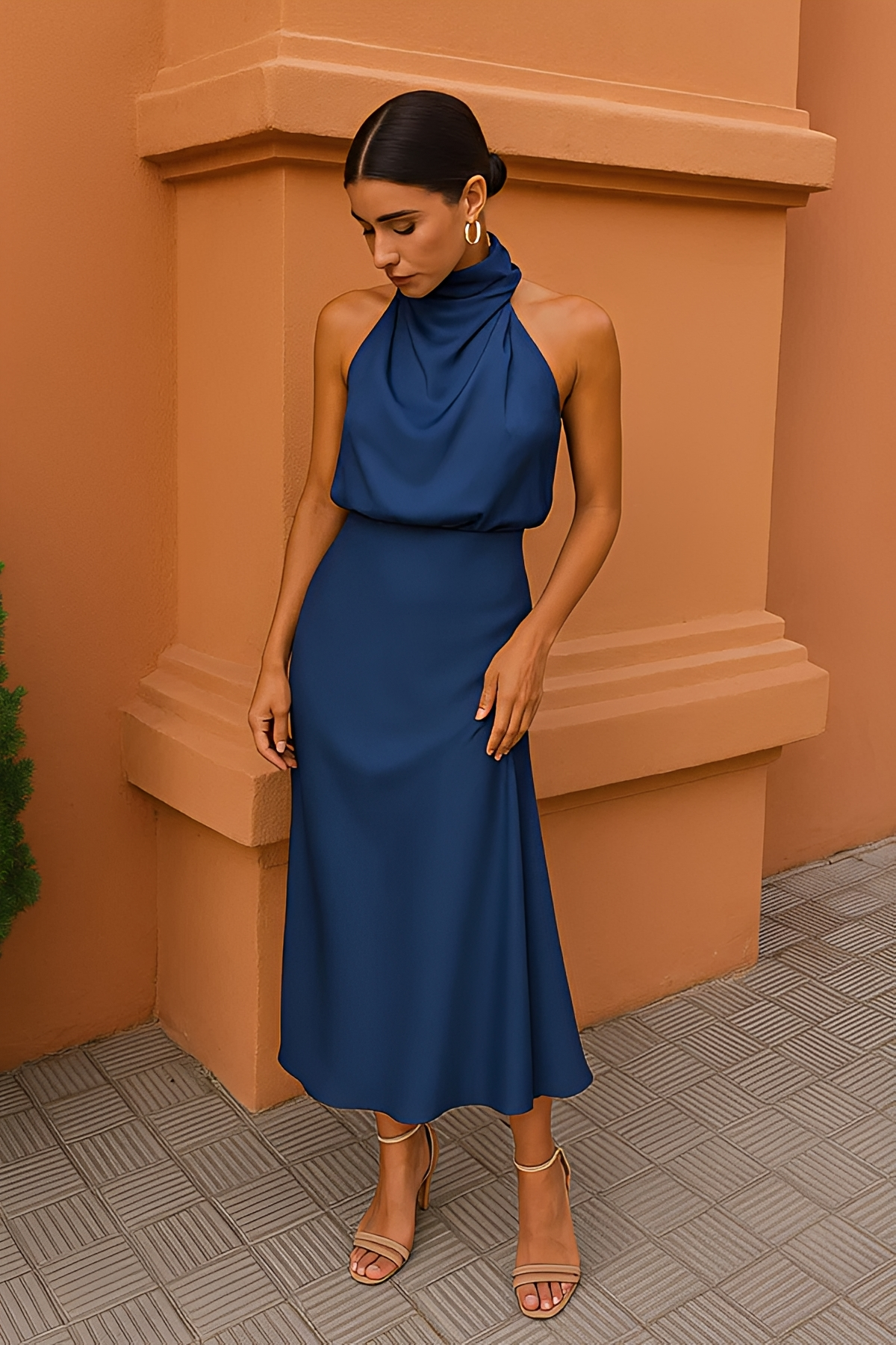 Selina - Fashionable Sleeveless Dress