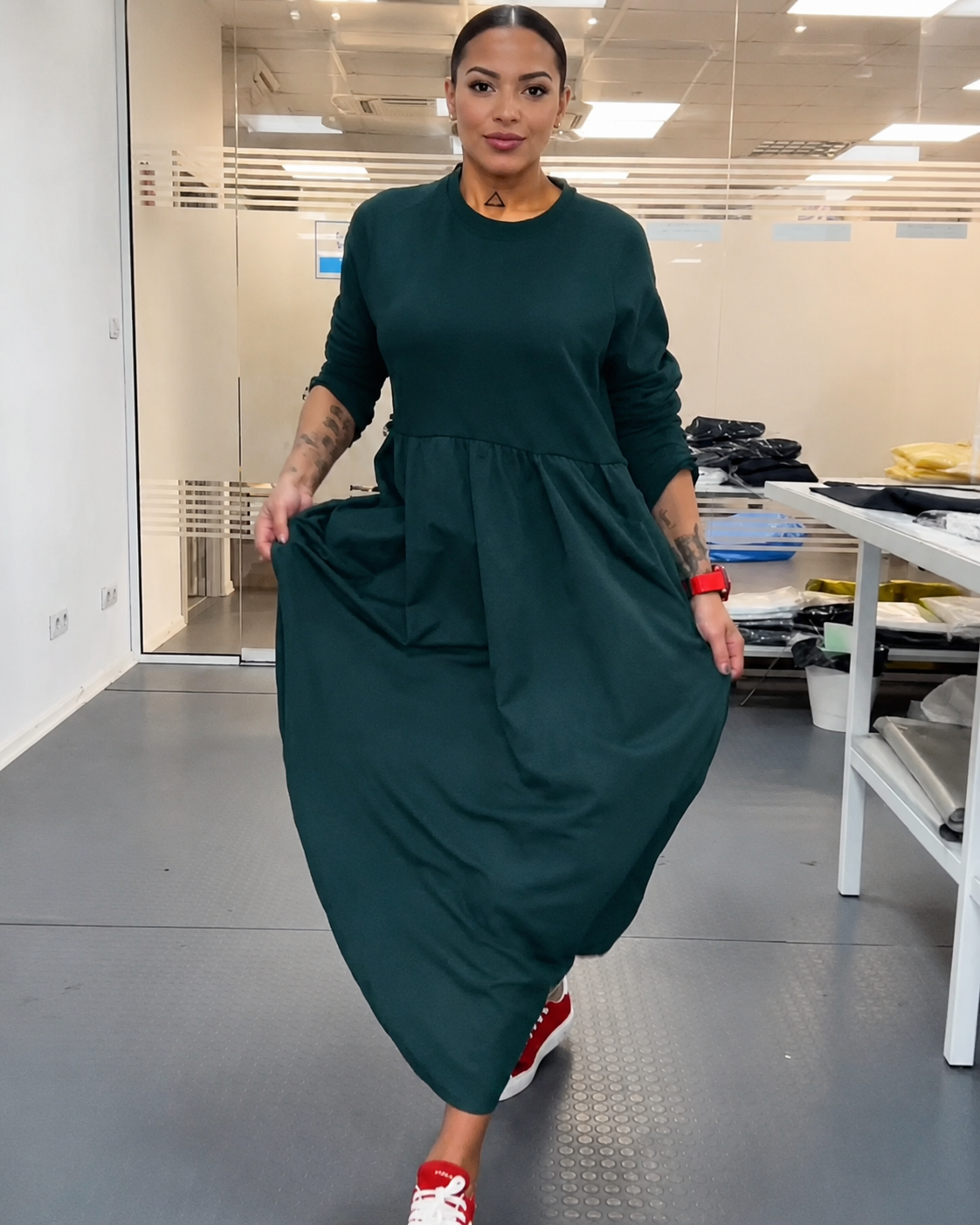 Imelda - Casual Round Neck Dress