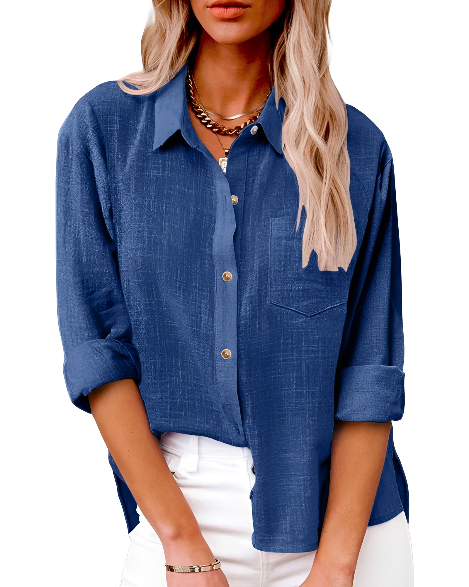 Massima - Modern Button-Down Shirt
