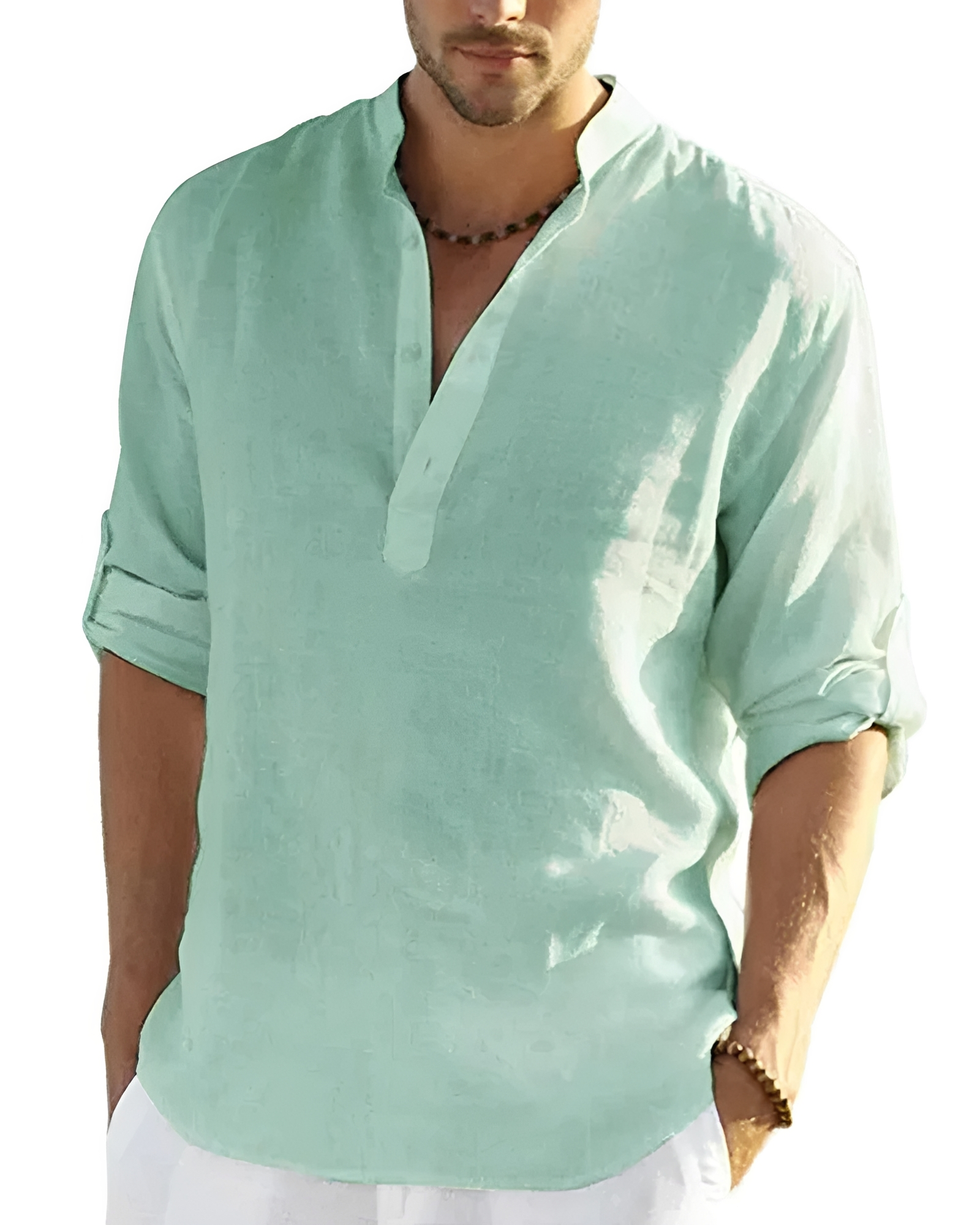 Tristan - Relaxed V-Neck Shirt