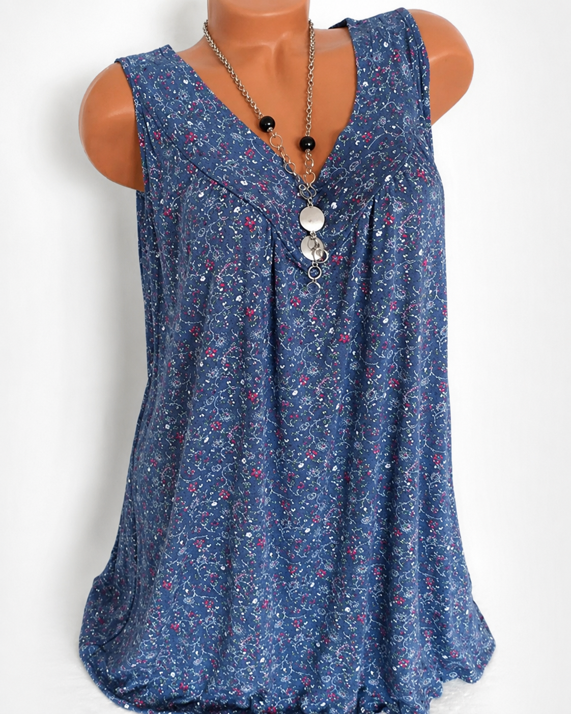 Naleisa - Relaxed Sleeveless Tops