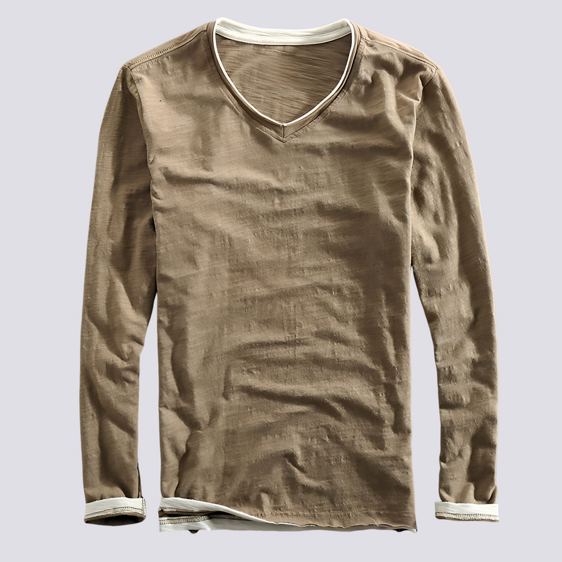 Jack - Fashionable Long-sleeved Distressed Shirt
