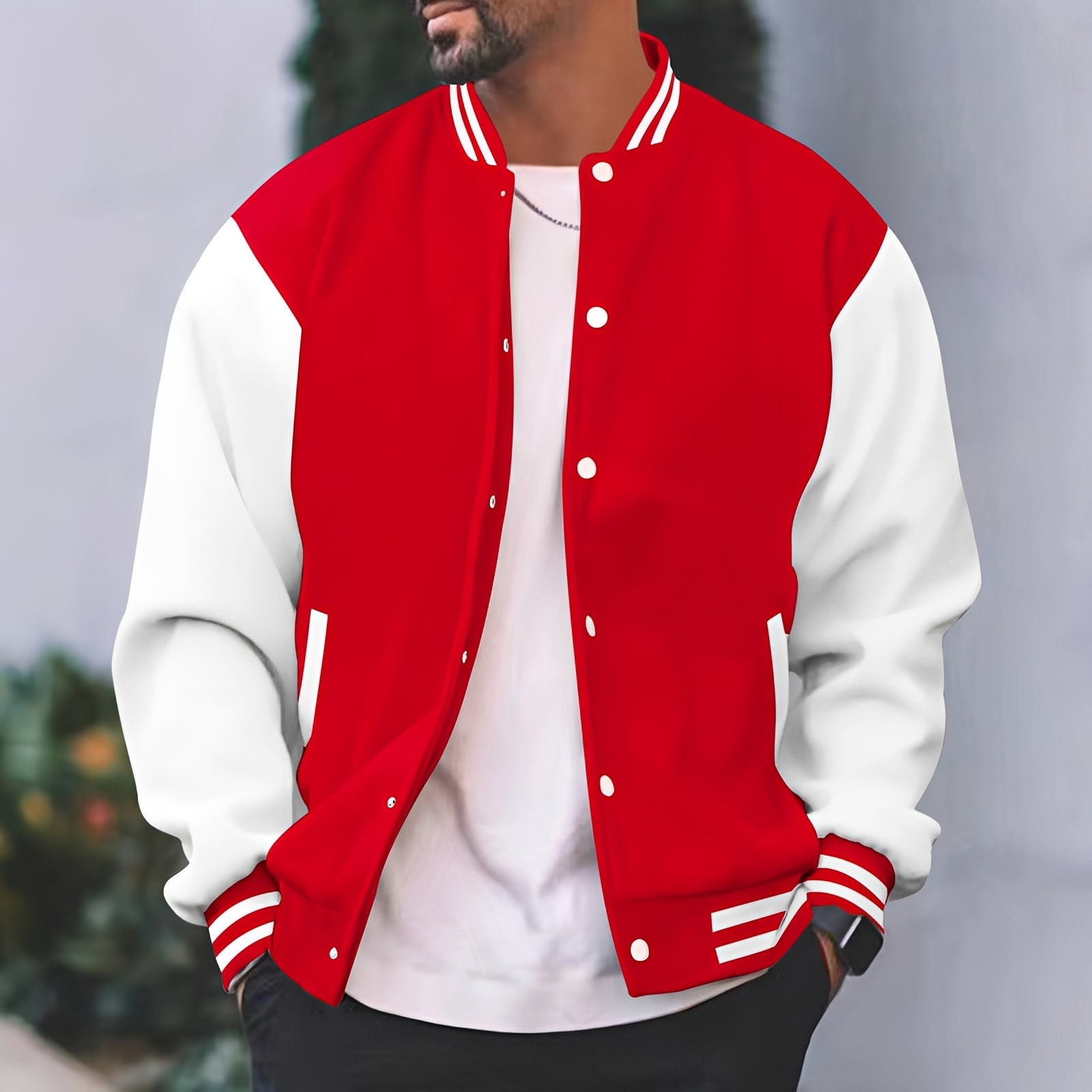 Greg - Men's stylish, relaxed bomber jacket
