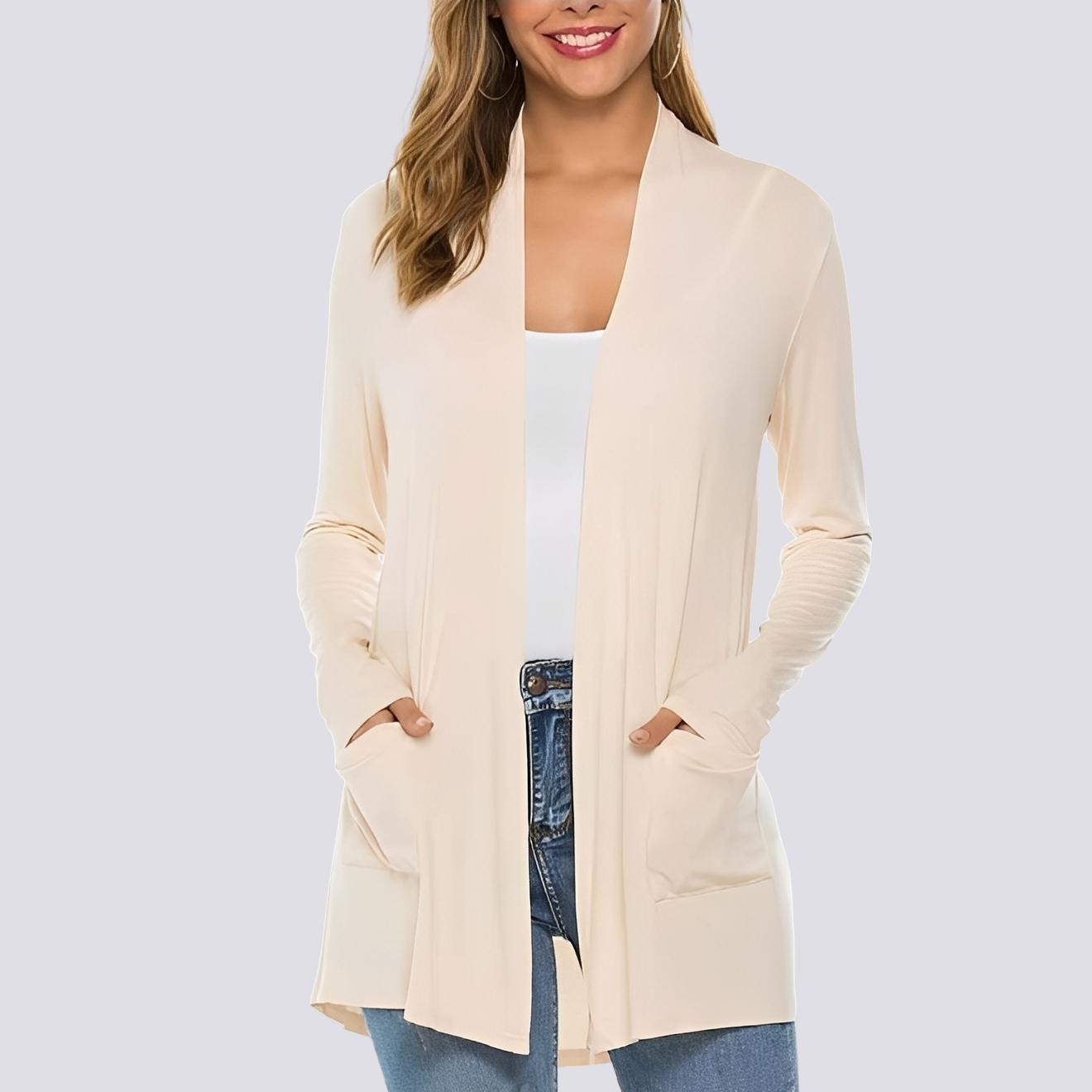 Bertha - Long-Sleeve Relaxed Cardigan