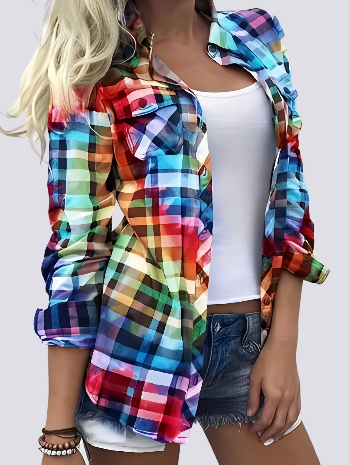 Charlotte - Bold Long-Sleeved Shirt
