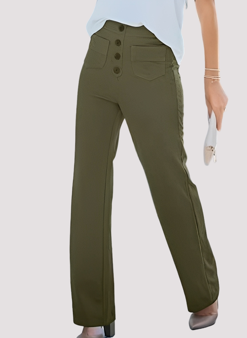 Tianna - Stylish High Waist Pants