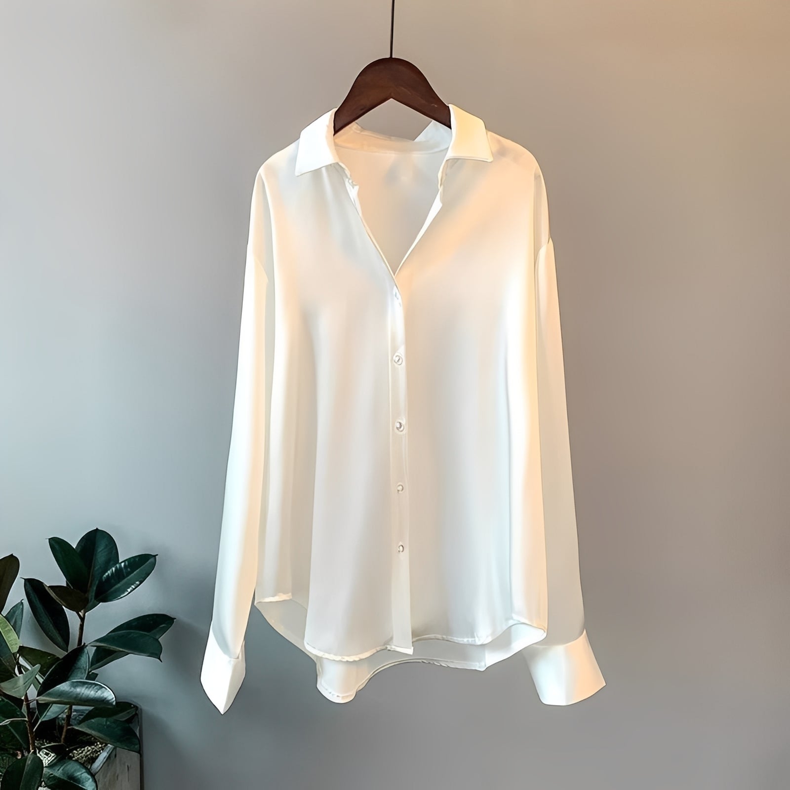 Ashley - Fashionable Long-sleeve Shirt