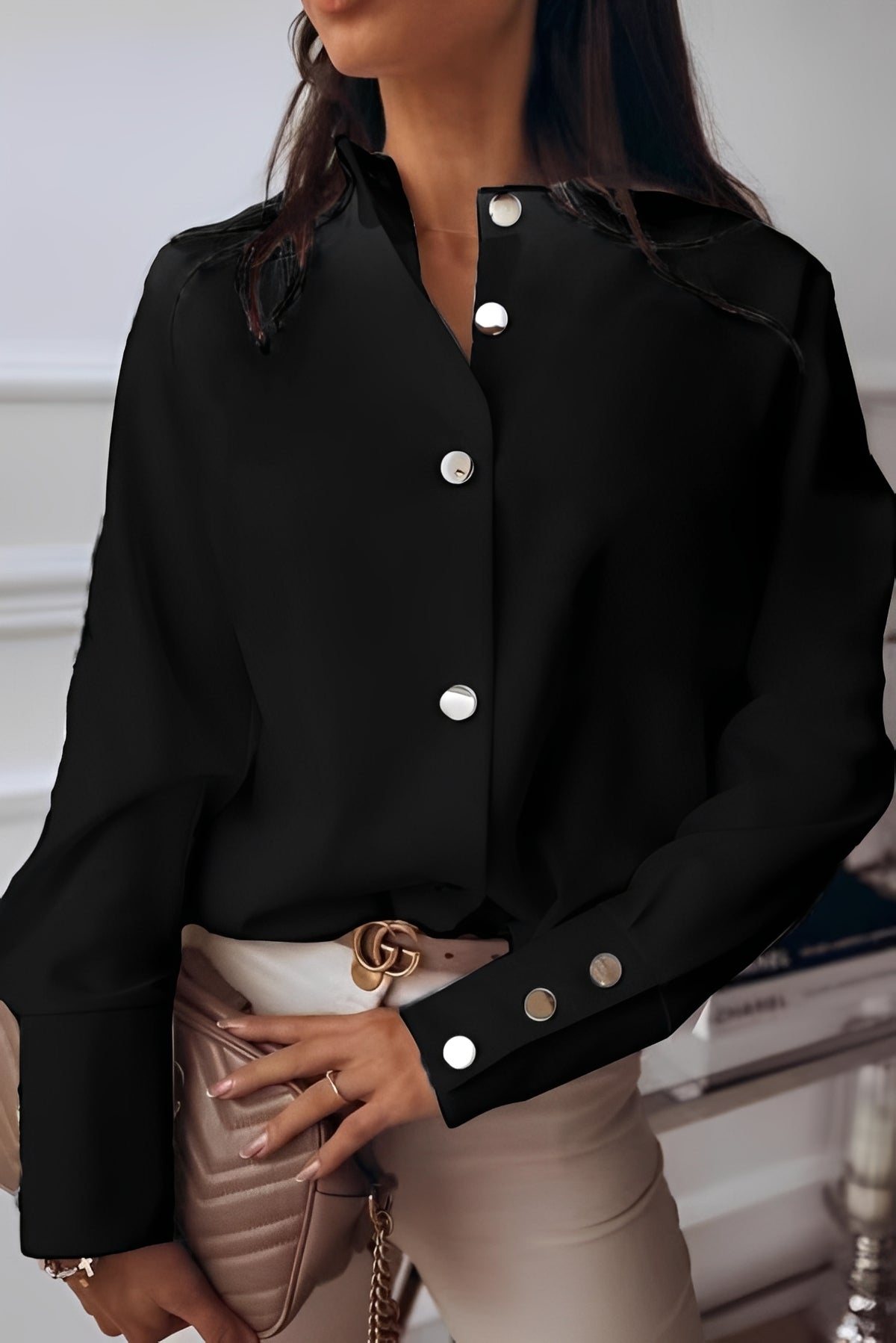 Ashley - Chic Long Sleeve Blouse