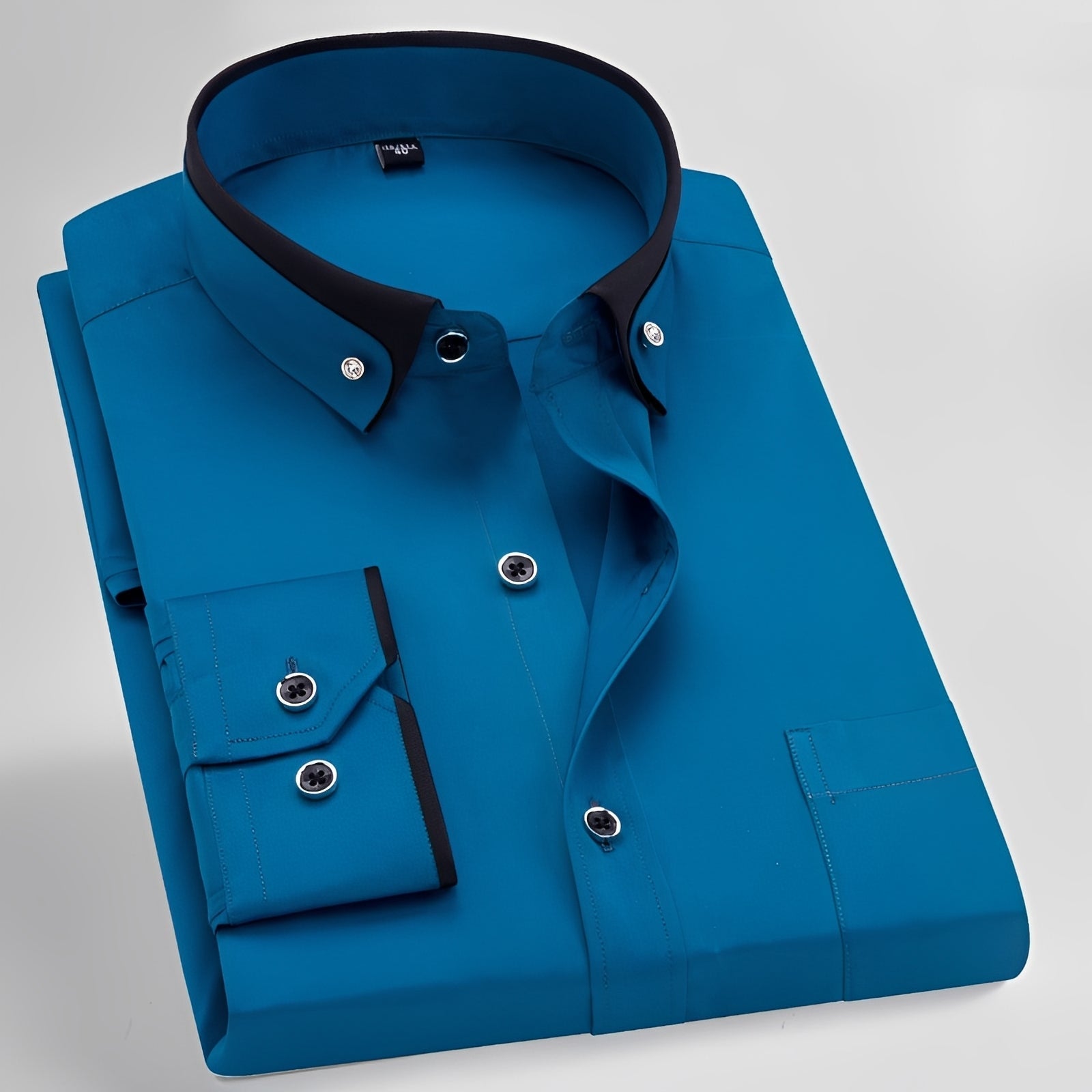 Glindel - Men's classic long-sleeve shirt