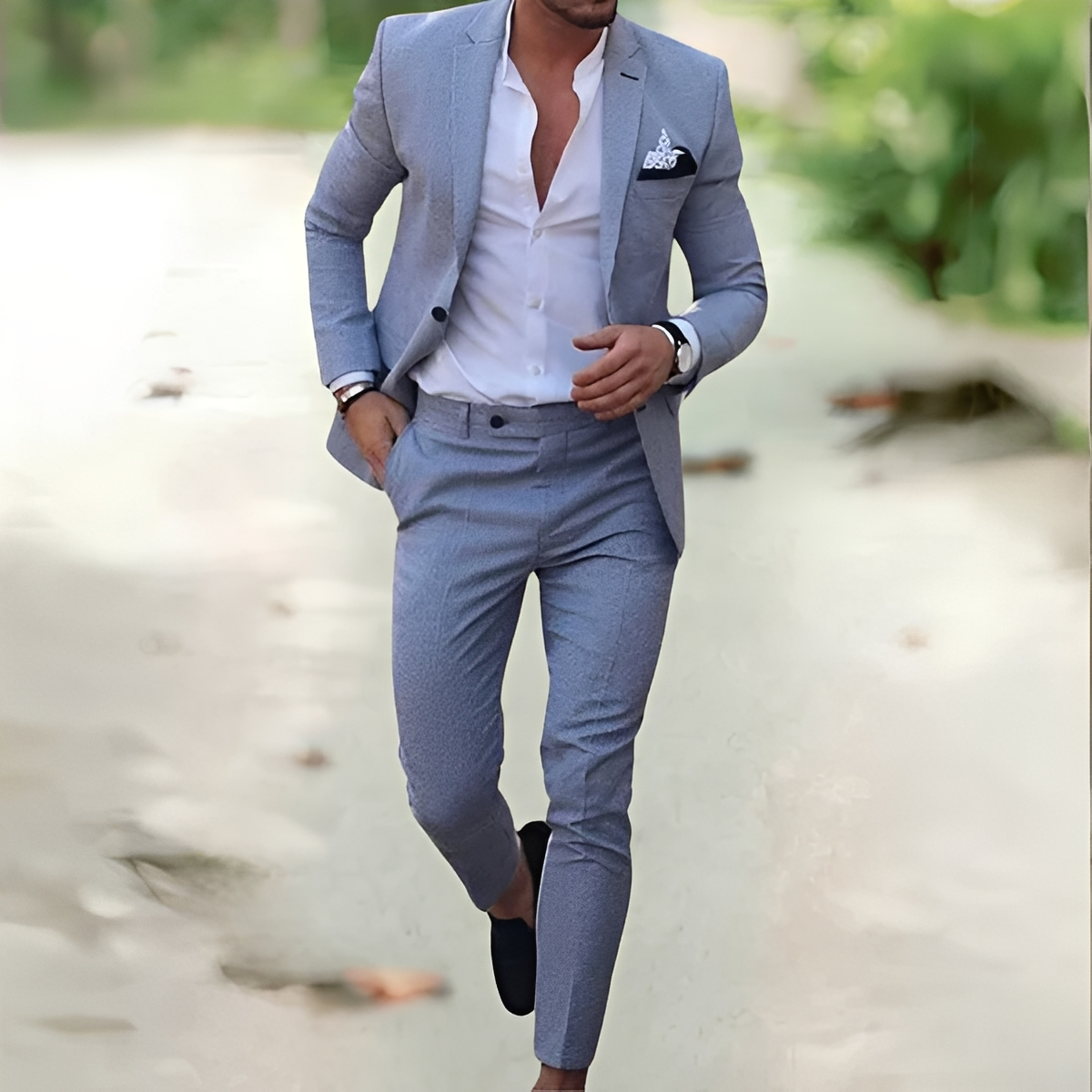 Riven - Stylish Two-Piece Trousers Set