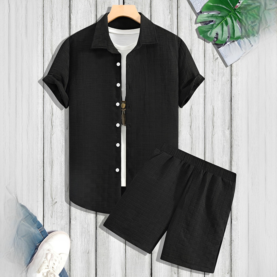 Reymark - Men's stylish summer 2-piece ensemble