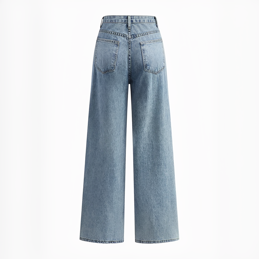 Jolina - Pants with Asymmetric Waist