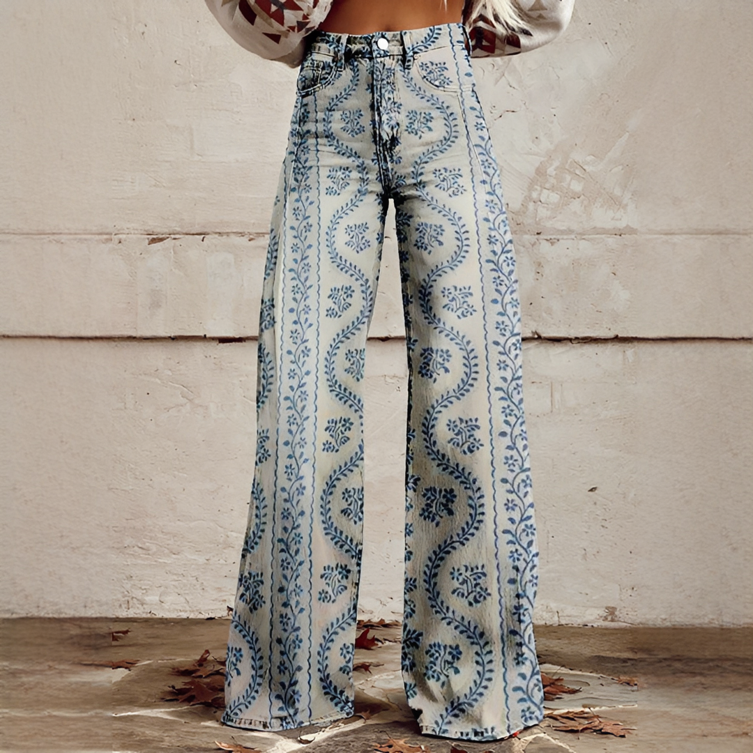 Shannon - Contemporary Wide Leg Trousers