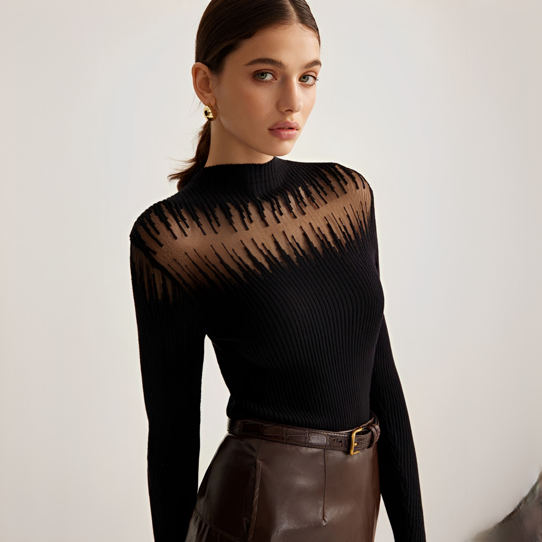 Tania - Trendy Long Sleeve Shirt