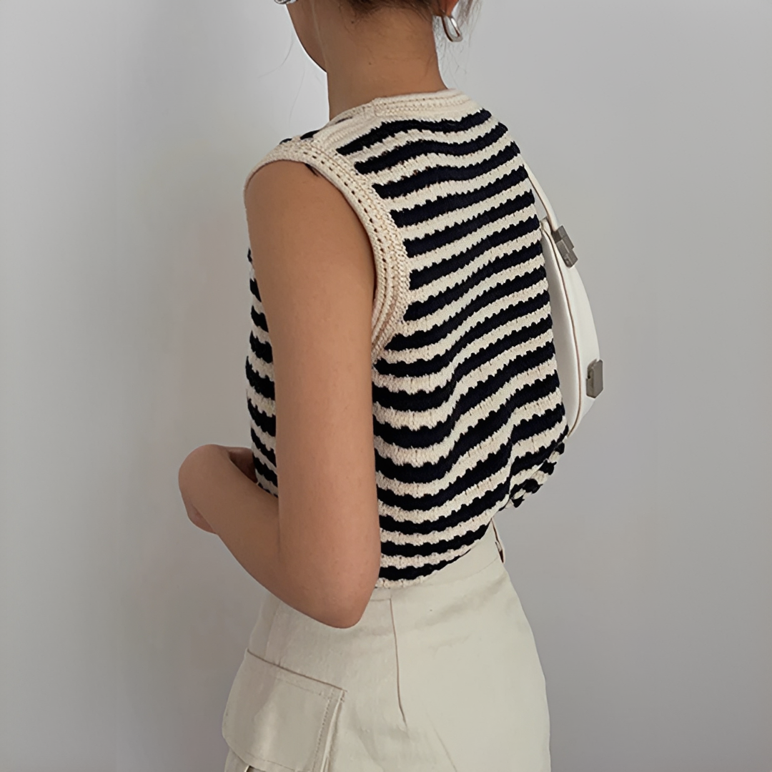 Eloise - Classy striped cardigan