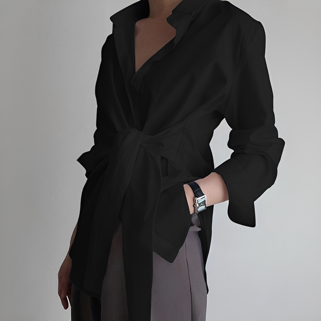Jasmina - Elegant Long Sleeve Blouse