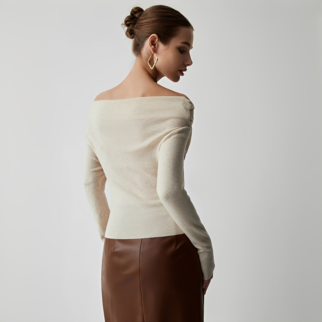 Venise - Elegant off-shoulder top